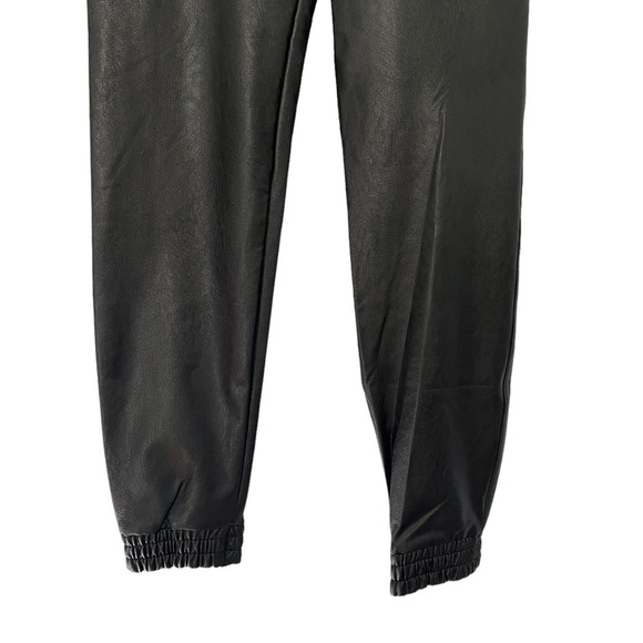 Spanx Leather Like Jogger Black Size XS NEW without Tags - Picture 10 of 15